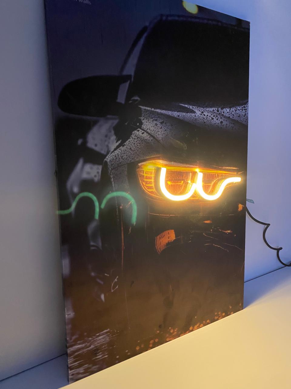 BMW M3 - Car Neon Frame