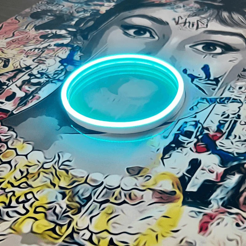 Audrey Hepburn Bubble - Neon Frame