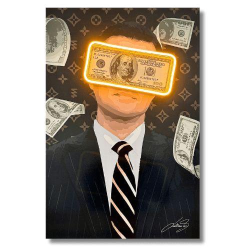 Belfort Money Rain - Neon Frame