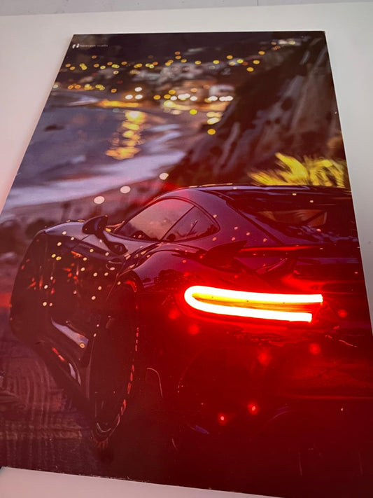 Aston Martin - Car Neon Frame