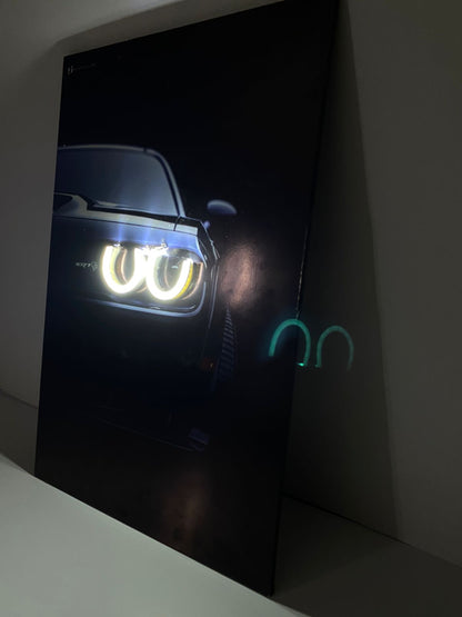 Dodge Challenger SRT Hellcat - Car Neon Frame